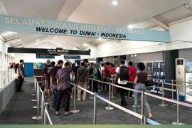 Delapan PMI bermasalah kembali dideportasi Malaysia melalui Pelabuhan Dumai