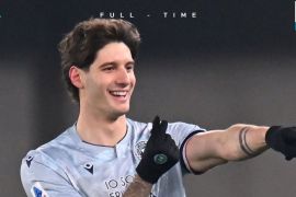 Udinese cetak kemenangan 3-1 saat hadapi Hellas Verona