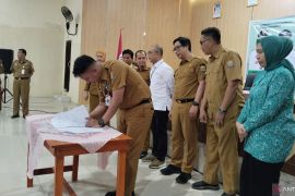 Pemkot Palembang normalisasi empat anak sungai di Gandus