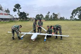 TNI AU kerahkan drone bantu evakuasi korban longsor di Cisarua