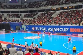 Timnas Indonesia lolos ke perempat final Piala Asia Futsal sebagai juara Grup A
