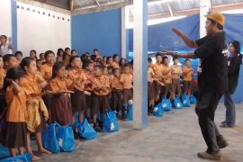 Trauma healing warnai pemulihan anak pascabencana di Tapanuli Utara