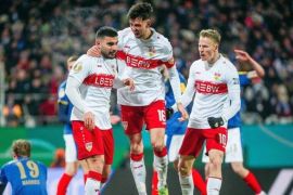 VfB Stuttgart ke semifinal DFB Pokal setelah menang 3-0 atas Holstein