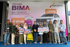 Delapan nasabah Bank Jateng Pemalang menang Undian BIMA