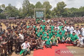 Kapolri membuka kegiatan latihan instruktur dan kursus pelatih GP Ansor di SPN