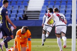 Rayo Vallecano hancurkan Atletico Madrid 3-0