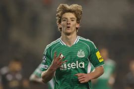 Newcastle pesta gol di markas Qarabag, menang 6-1