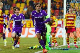 Fiorentina menang tiga gol tanpa balas atas Jagiellonia