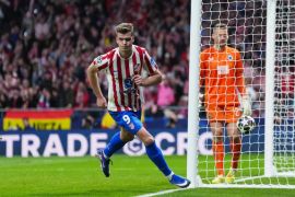 Atletico lolos ke 16 besar, Sorloth cetak hattrick