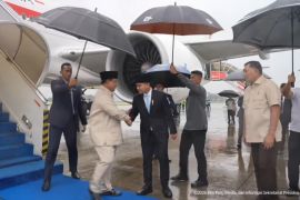 Prabowo tiba kembali di Tanah Air usai merampungkan lawatan ke AS, Yordania, dan UEA