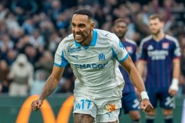 Pierre-Emerick Aubameyang pastikan Marseille atasi Lyon 3-2