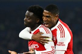 Gol cepat Bukayo Saka antarkan Arsenal menang 1-0 atas Brighton