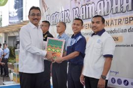 Bentuk kepedulian terhadap sesama, Kementerian ATR/BPN gelar Bazar Ramadan 1447 H