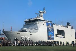 TNI AL kerahkan KRI Semarang untuk angkut pemudik ke Bangka Belitung