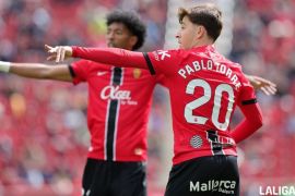 Mallorca kalahkan Espanyol 2-1