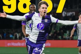 Toulouse menangi laga ketat hadapi Metz