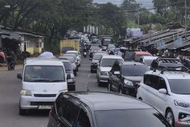 Puncak arus balik Nagreg terjadi H+3 dengan 149.030 kendaraan melintas