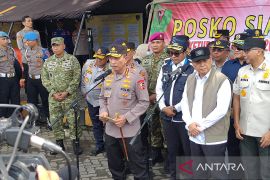 Kapolri: Puncak arus balik terlewati, kecelakaan turun 7,8 persen