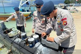 Polisi pastikan temuan mirip torpedo di Gili Trawangan bukan bom