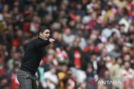 Arteta tegaskan Arsenal tak incar hasil imbang lawan Manchester City