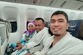 JCH Kloter 30 asal Gorontalo tiba di Jeddah Arab Saudi