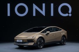 Hyundai Ioniq V hampir final tertangkap kamera di China