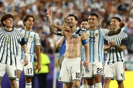 Argentina bersua Inggris di semifinal usai tekuk Swiss 3-1