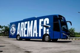 Ulang tahun ke-39, Arema FC dapat hadiah bus baru warna biru