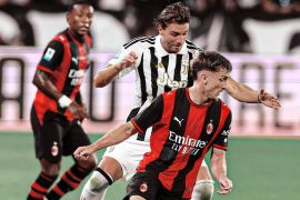 Laga Juventus lawan AC Milan di Allianz Stadium berakhir imbang 1-1