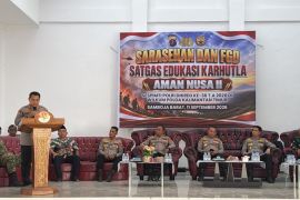 Sespimti Polri perkuat edukasi deteksi dini karhutla di Samboja Barat