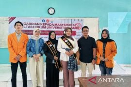FH Unja edukasi seribuan pelajar SMAN 1 Muaro Jambi soal kawasan tanpa rokok