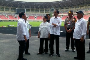 Presiden resmikan Istora Papua Bangkit