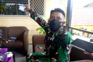 Dandim ajak warga Mimika ciptakan keamanan sambut PON XX Papua