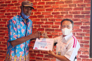 Tinjau kesiapan PON, Pertamina Papua Maluku bantu mantan atlet Merauke