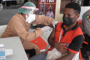 Papua targetkan vaksinasi 57 ribu pelajar di 4 klaster PON XX