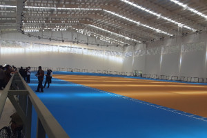 Atlet sepatu roda Papua uji coba arena dan perangkat pertandingan PON