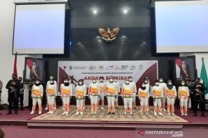 Gubernur lepas kontingen Kalbar untuk PON XX dan PPN XVI di Papua