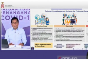 Satgas COVID-19 paparkan pedoman penyelenggaraan kegiatan besar