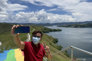 Spot foto menarik di Jayapura jelang PON Papua