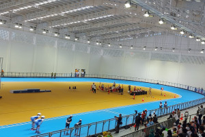 Papua dominasi perolehan medali emas cabang sepatu roda hari pertama