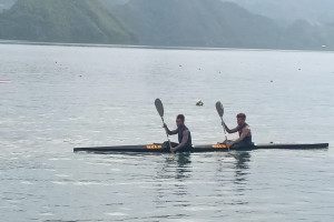 Dayung Papua Barat turun pertama di tiga nomor PON XX