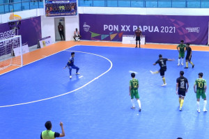 Futsal dilibas Jatim, Jabar akui kurang konsentrasi
