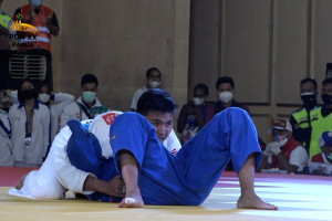Kakak beradik sumbang dua emas judo untuk DKI Jakarta