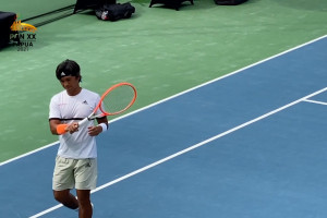 Saat Christopher Rungkat kembali berlaga di PON XX