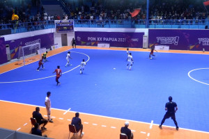 Tundukkan Kalbar, Futsal Papua yakin ke partai puncak