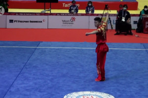 Edgar dan Nandira buka keran emas wushu untuk DKI Jakarta