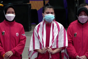 Percaya diri kunci Jasmini sabet emas sepak takraw