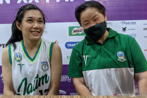 Kalahkan Bali 51-30, tim basket putri Jatim kunci puncak Pool X PON