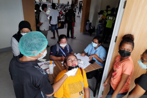 Karena protokol kesehatan, penonton PON punya pilihan