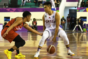 Tim basket putra Banten menangkan laga terakhir, tundukkan Kalsel